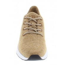 BNSM Sneaker Ms. Snug Wooly - 100% Merinowolle - hellbraun Damen